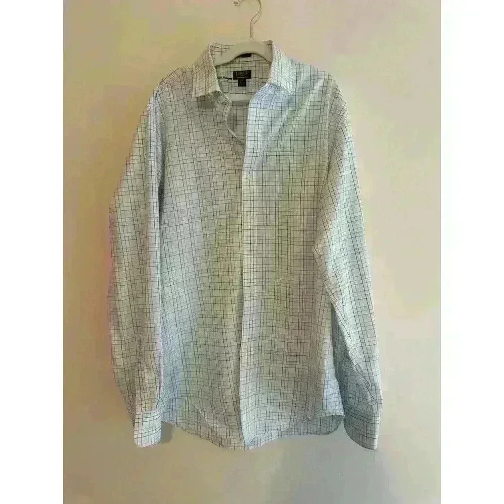 J. Crew Performance Slim Fit Button Up Size M
